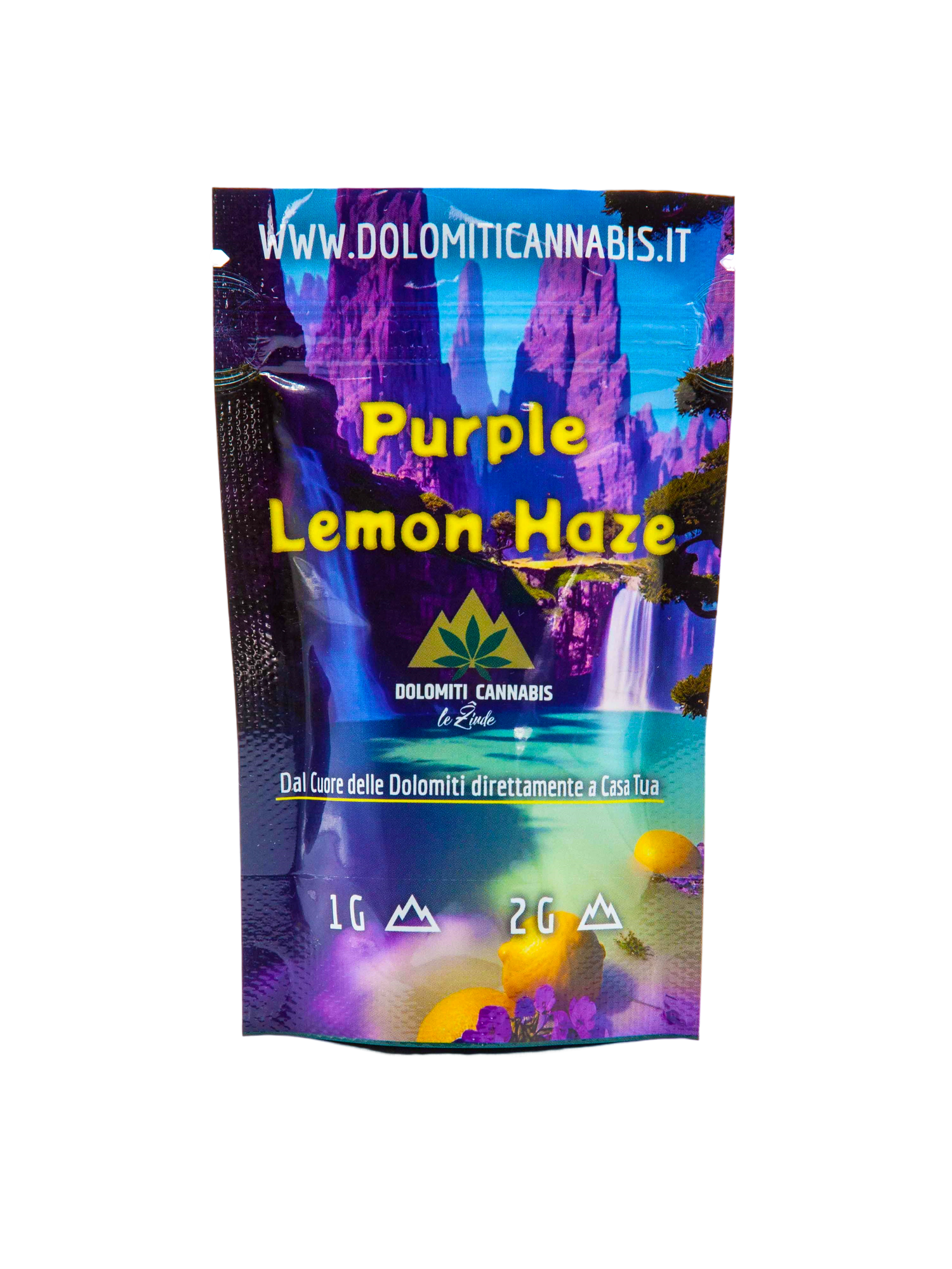 purple lemon haze CBD cannabis light busta 2gr